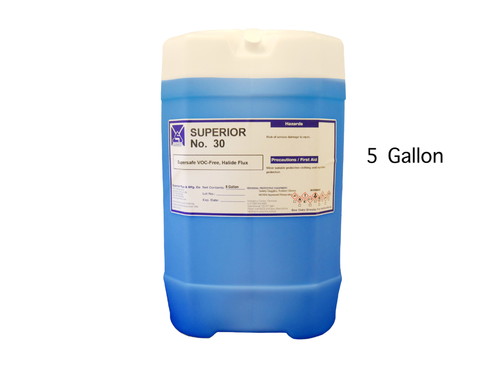 Superior No. 30 (5 Gallon) - Superior Flux & Mfg. Co.